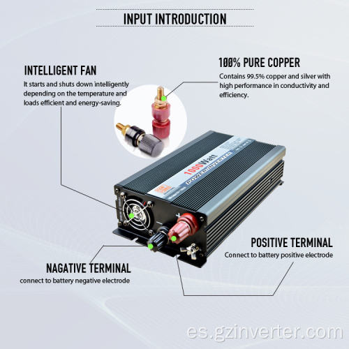 Inverter de automóvil 1000W Modificado Sine Wave Inverter